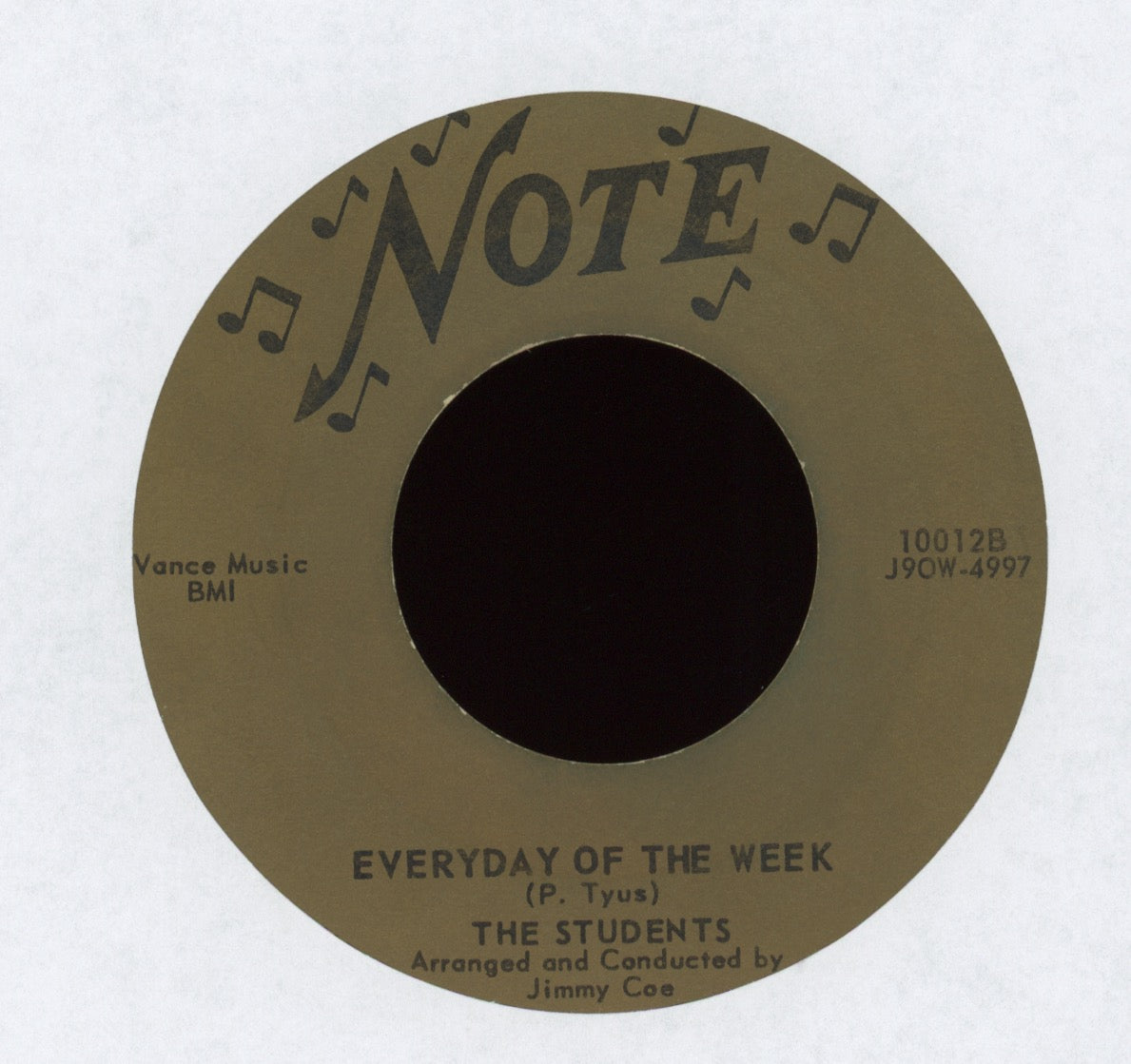 The Students - I'm So Young on Note