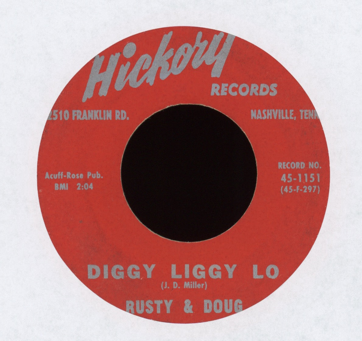 Rusty & Doug Kershaw - Hey Mae on Hickory