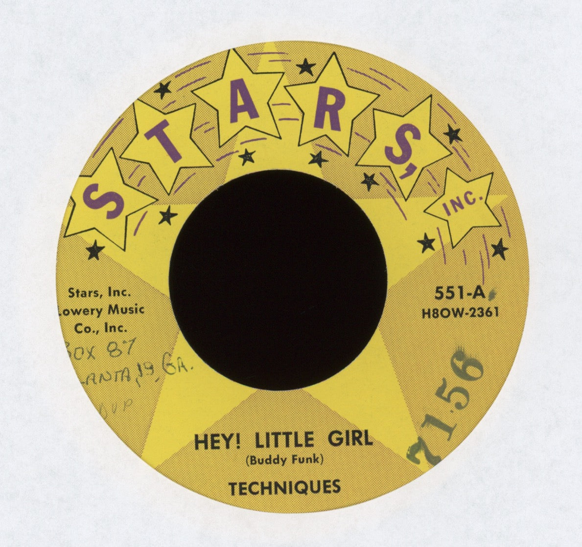 The Techniques - Hey! Little Girl on Stars