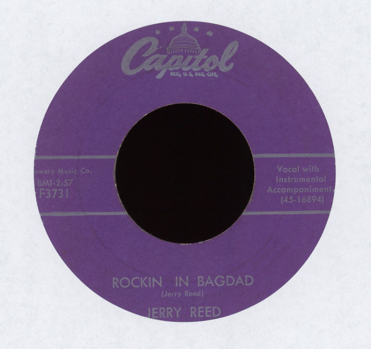 Jerry Reed - Rockin' In Bagdad on Capitol