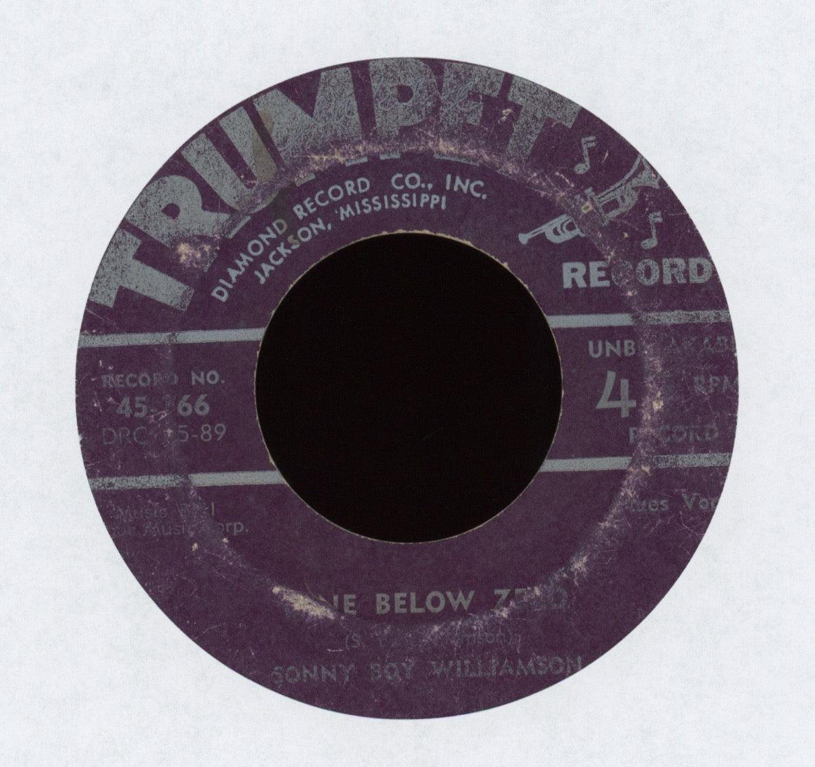 Sonny Boy Williamson - Nine Below Zero on Trumpet