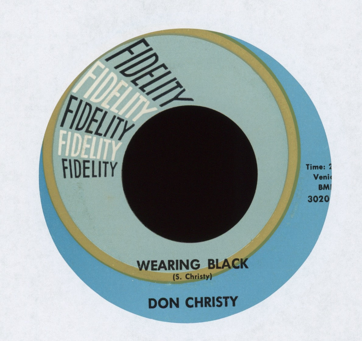 Don Christy - Don't Have To Tell Me on Fidelity