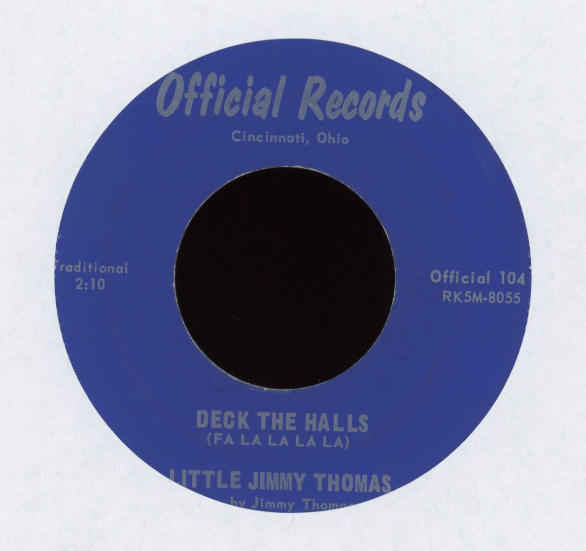 Little Jimmy Thomas - Deck The Halls (Fa La La La La) Jimmy James Thomas