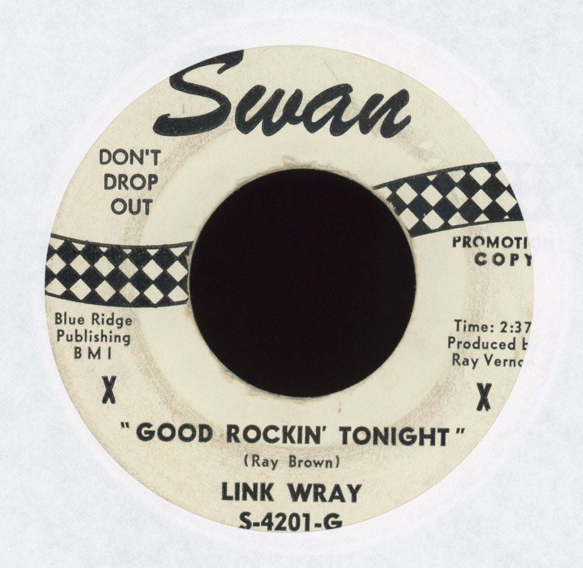 Link Wray - Good Rockin' Tonight on Swan Promo