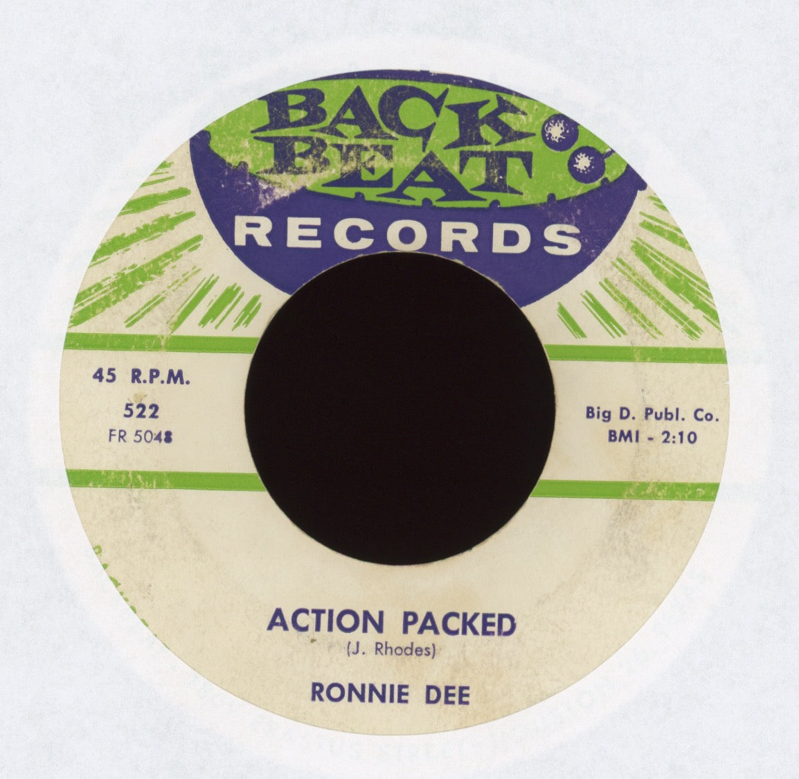 Ronnie Dawson - Action Packed on Back Beat