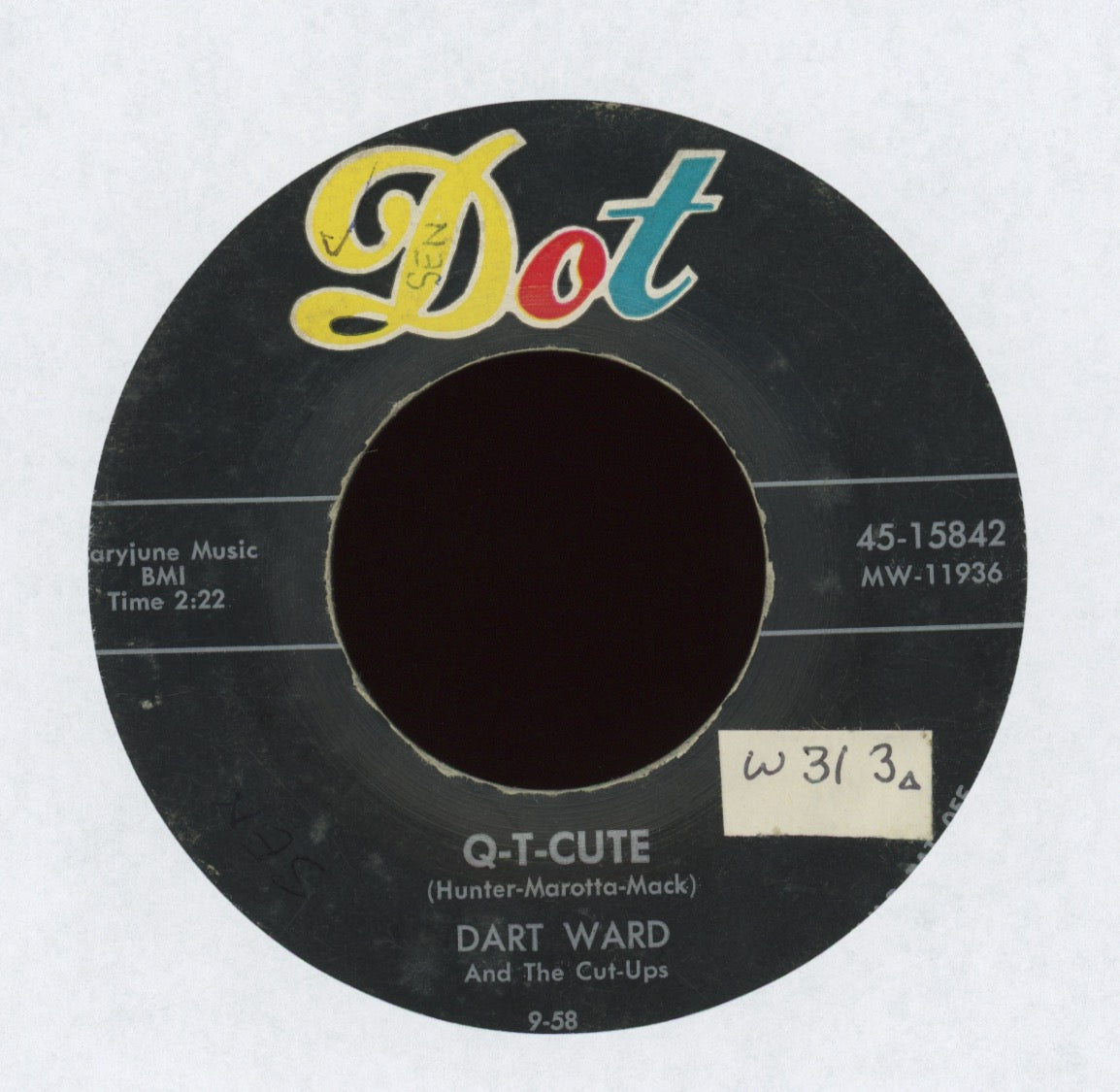 Dart Ward And The Cut Ups - Q-T-Cute on Dot
