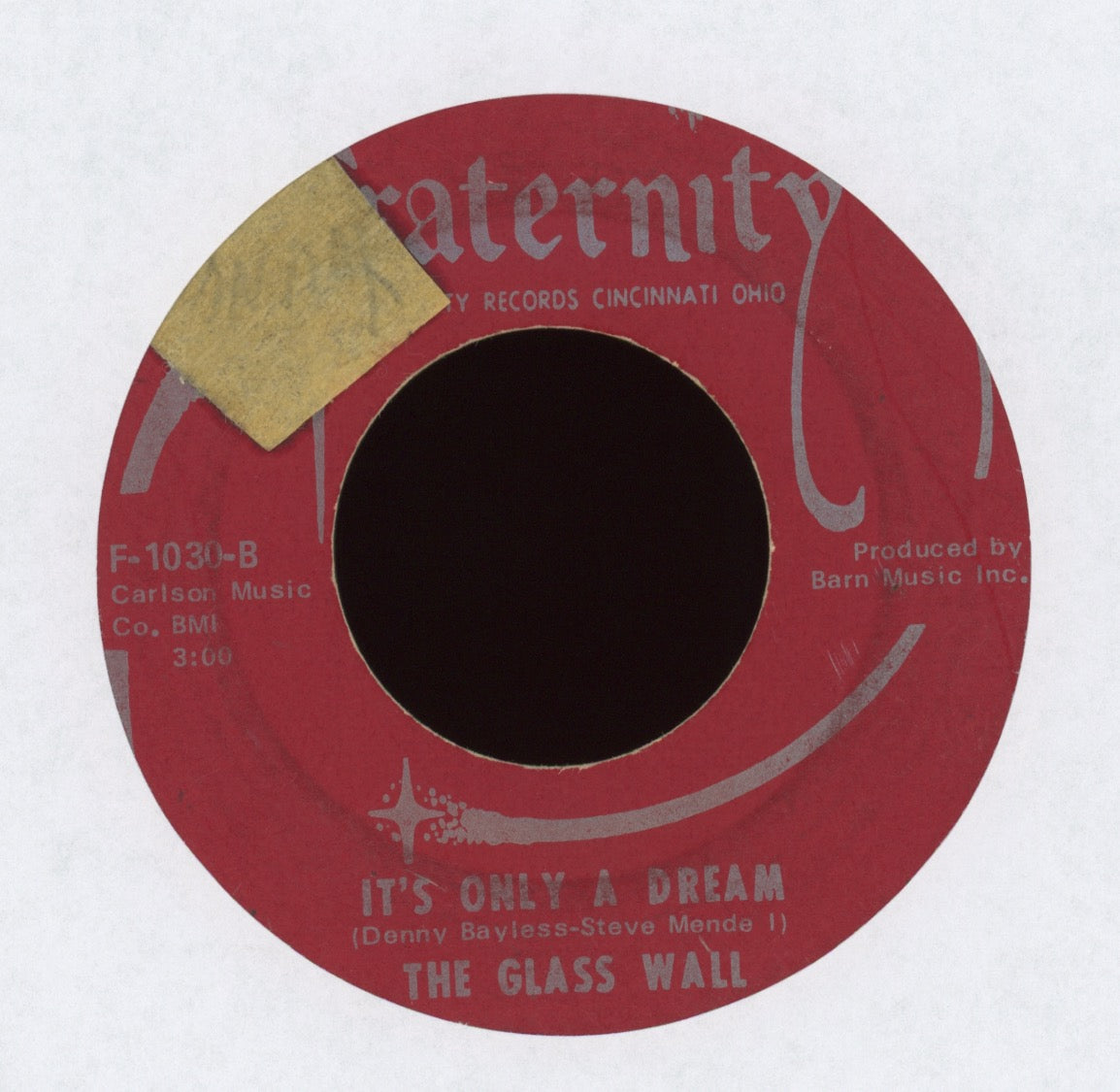 The Glass Wall - Dry Your Eyes on Fraternity