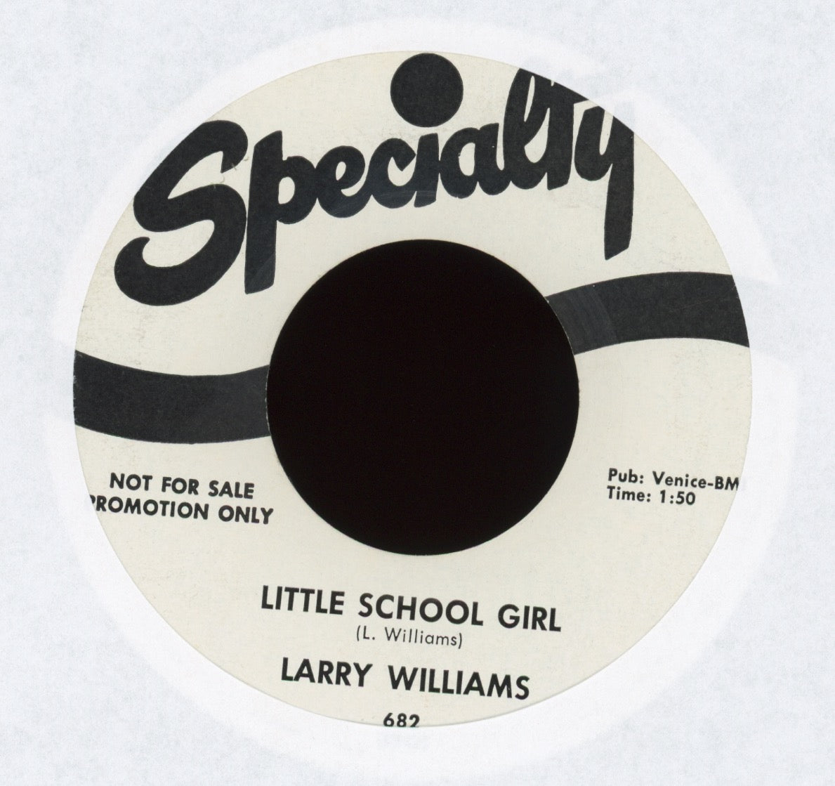Larry Williams - Little School Girl on Specialty Promo