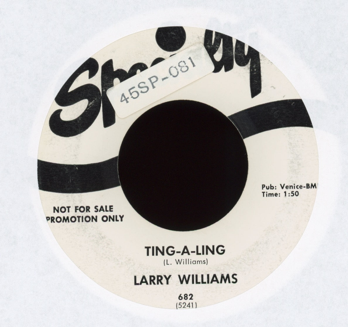 Larry Williams - Little School Girl on Specialty Promo