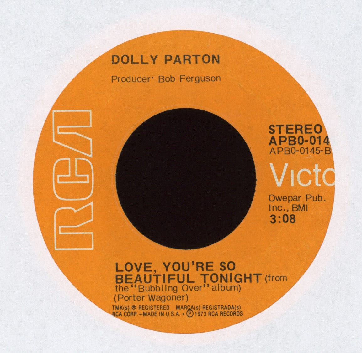 Dolly Parton - Jolene on RCA