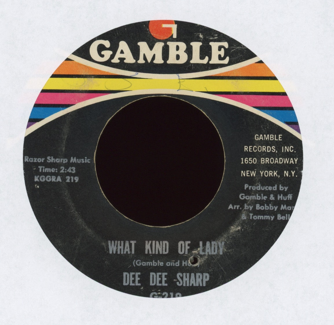 Dee Dee Sharp - What Kind Of Lady on Gamble