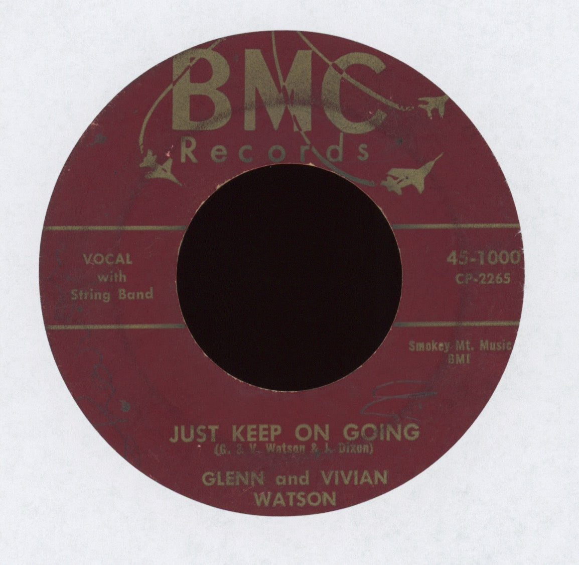 Glenn And Vivian Watson - Just Keep On Going on BMC