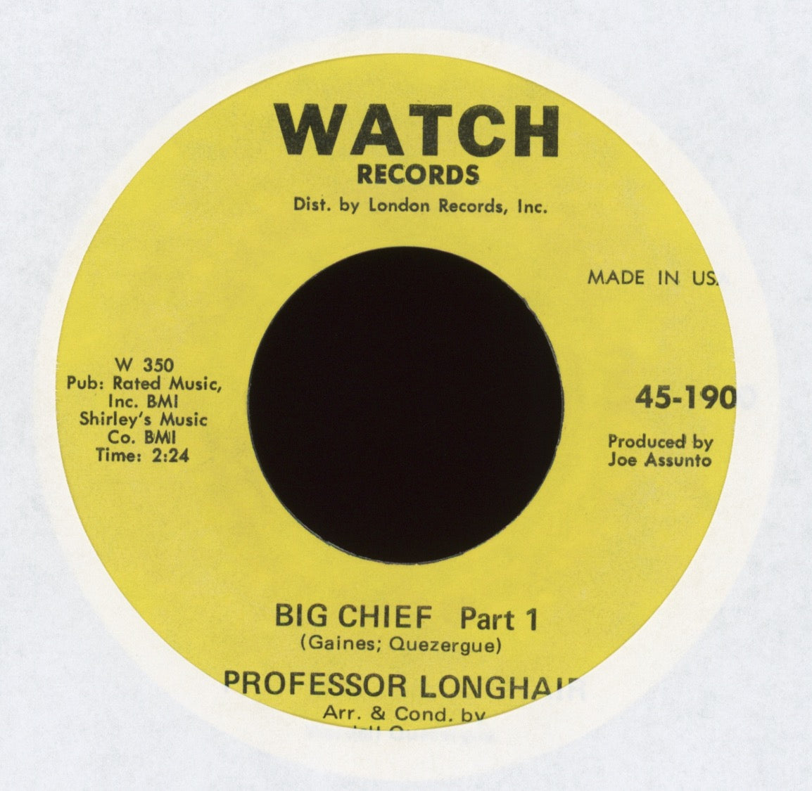 Professor Longhair - Big Chief on Watch