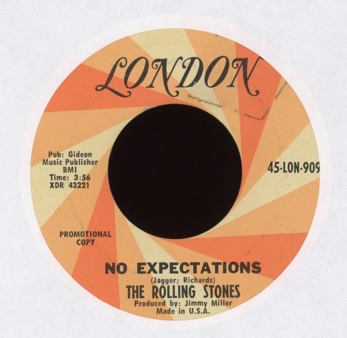The Rolling Stones - Street Fighting Man on London Lon-909 Promo