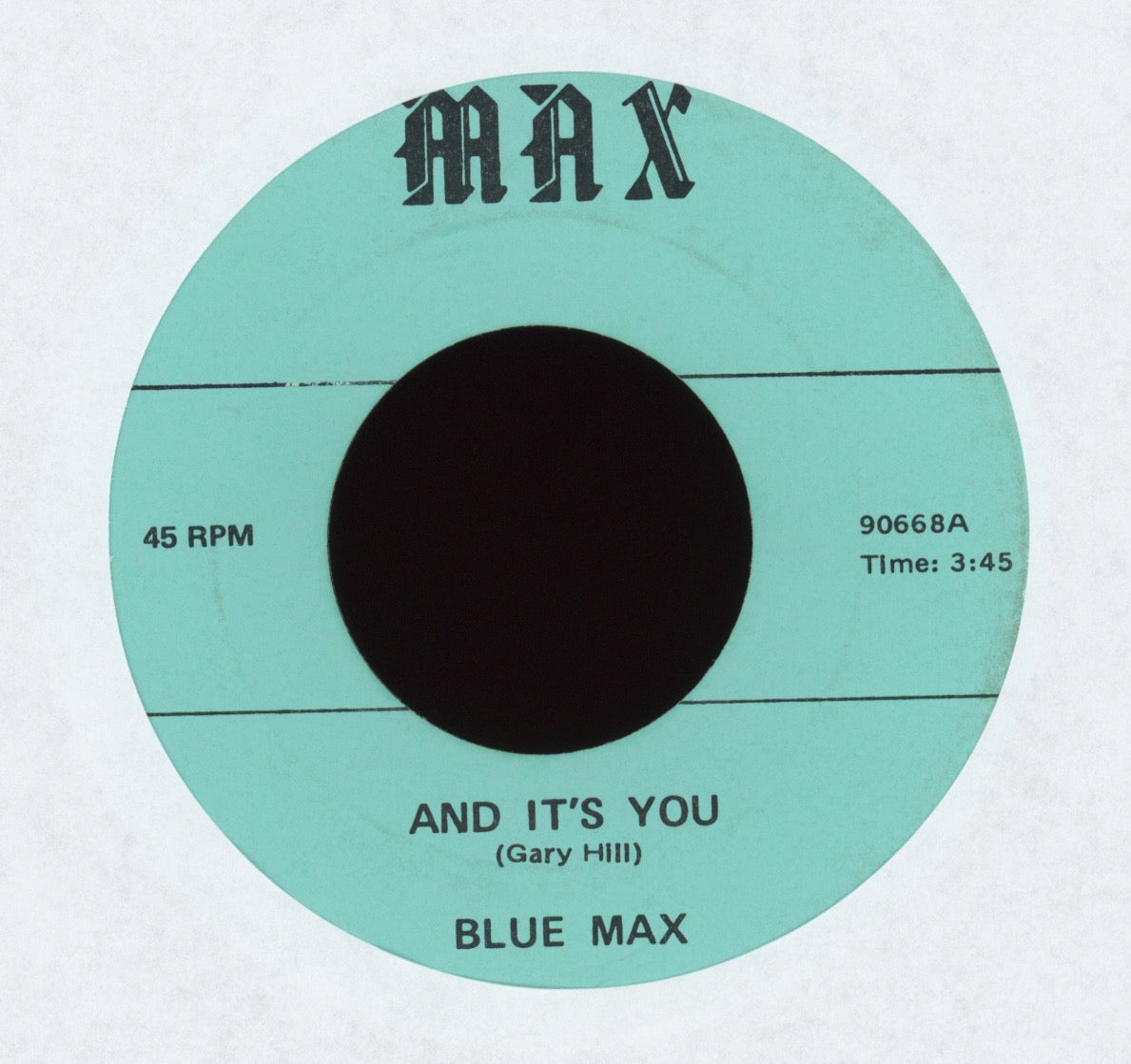 Blue Max - And It's You on Max Ohio Garage Psych