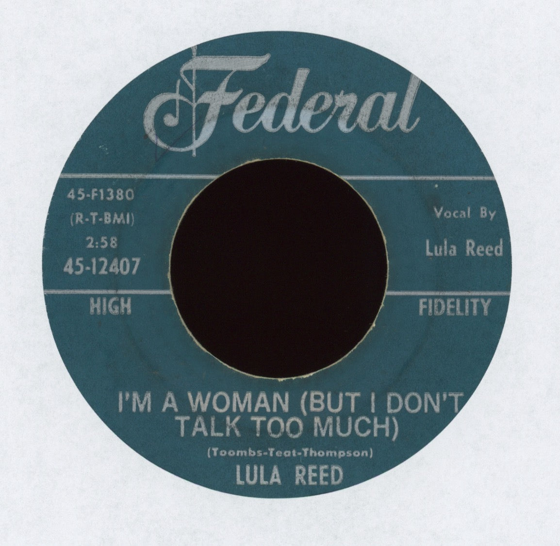 Lula Reed - I'm A Woman on Federal