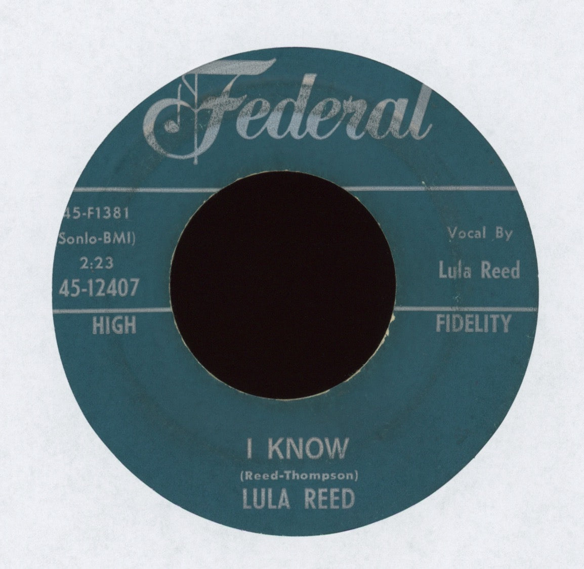 Lula Reed - I'm A Woman on Federal