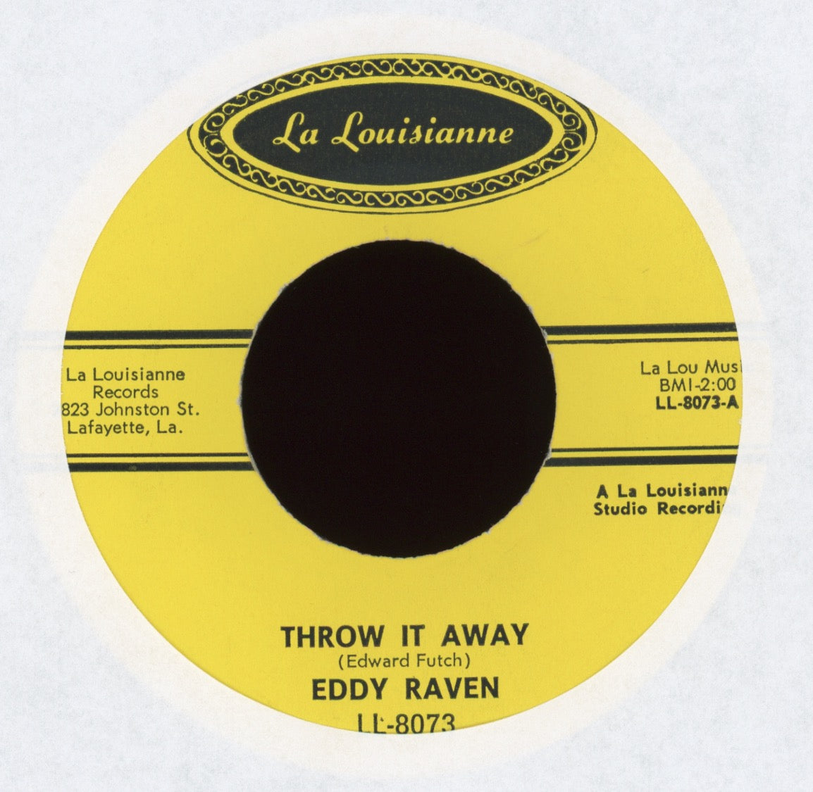 Eddy Raven - Throw It Away on La Louisianne