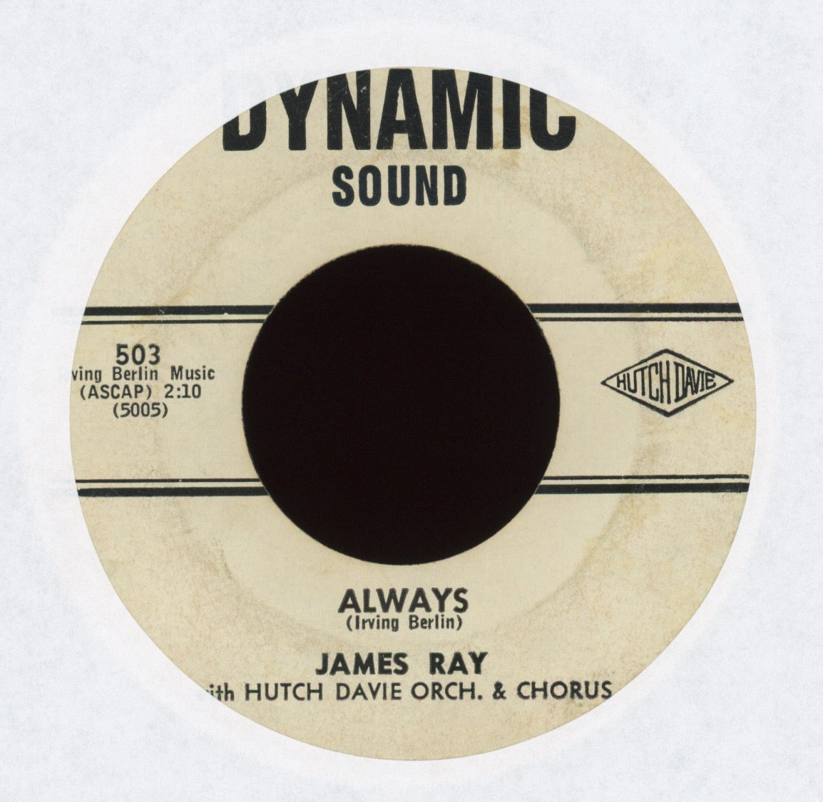 James Ray - I've Got My Mind Set on You on Dynamic Sound