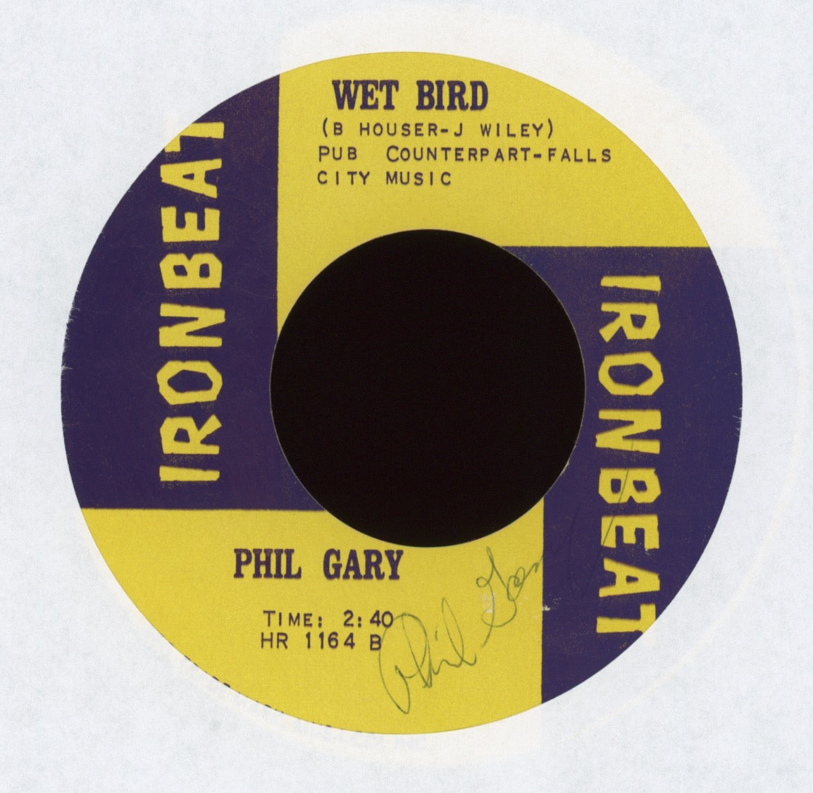 Phil Gary - Wet Bird on Ironbeat