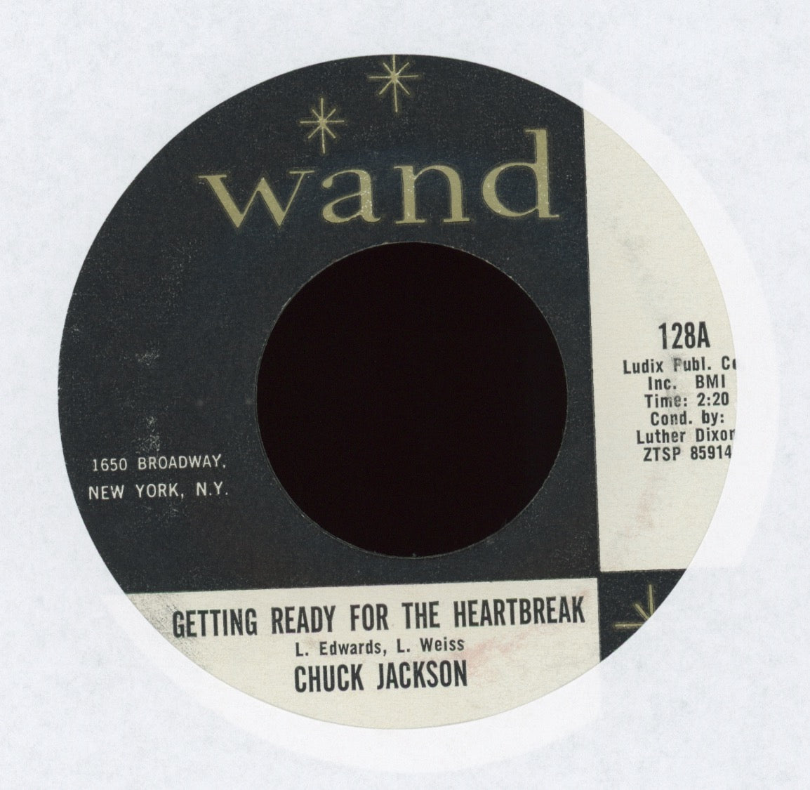 Chuck Jackson - Getting Ready For The Heartbreak on Wand