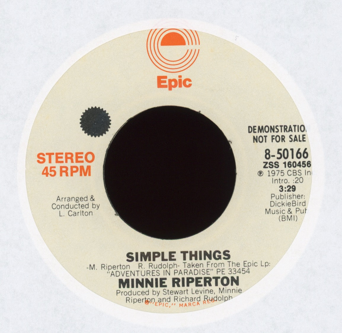 Minnie Riperton - Simple Things on Epic Promo