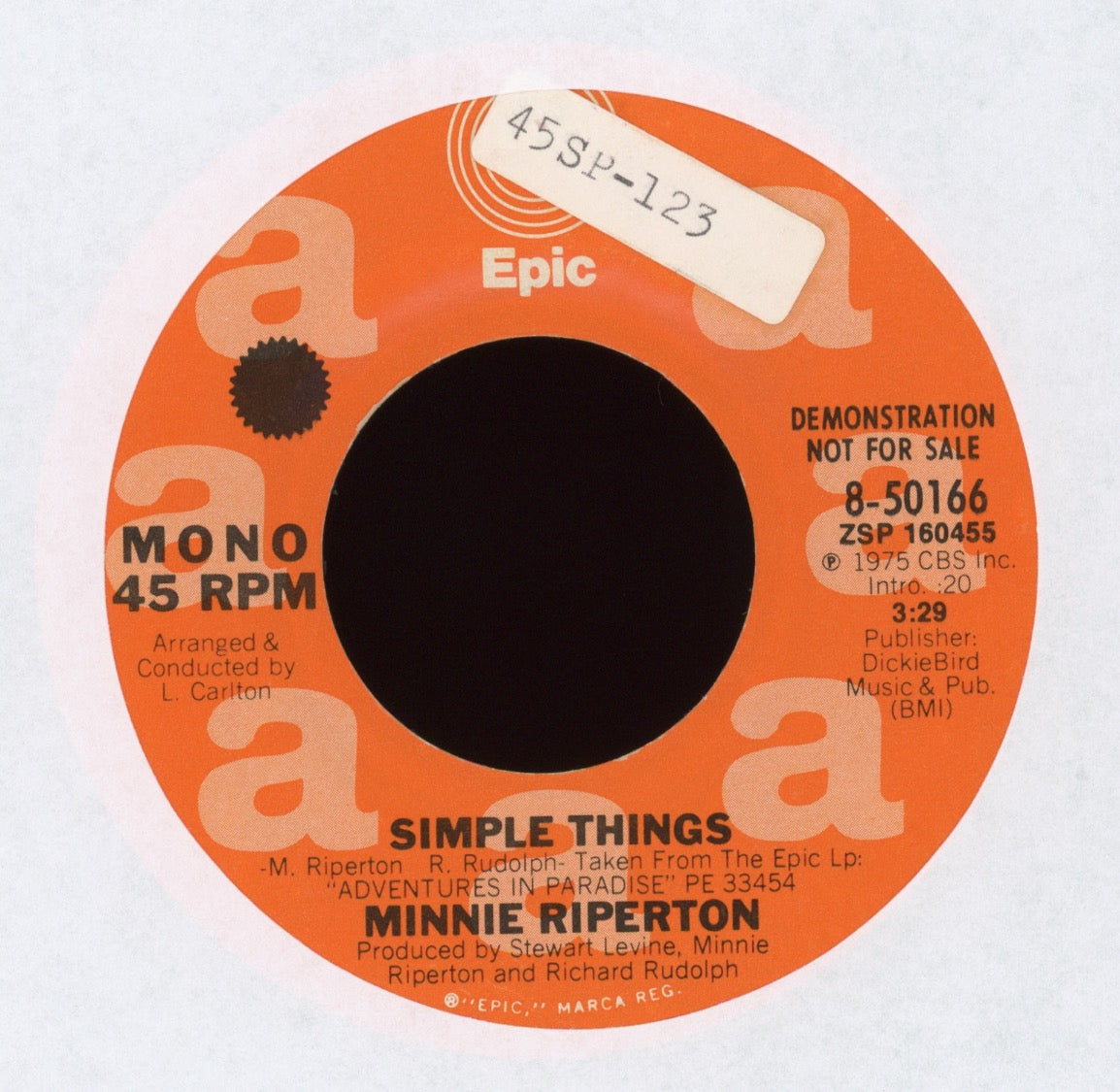 Minnie Riperton - Simple Things on Epic Promo