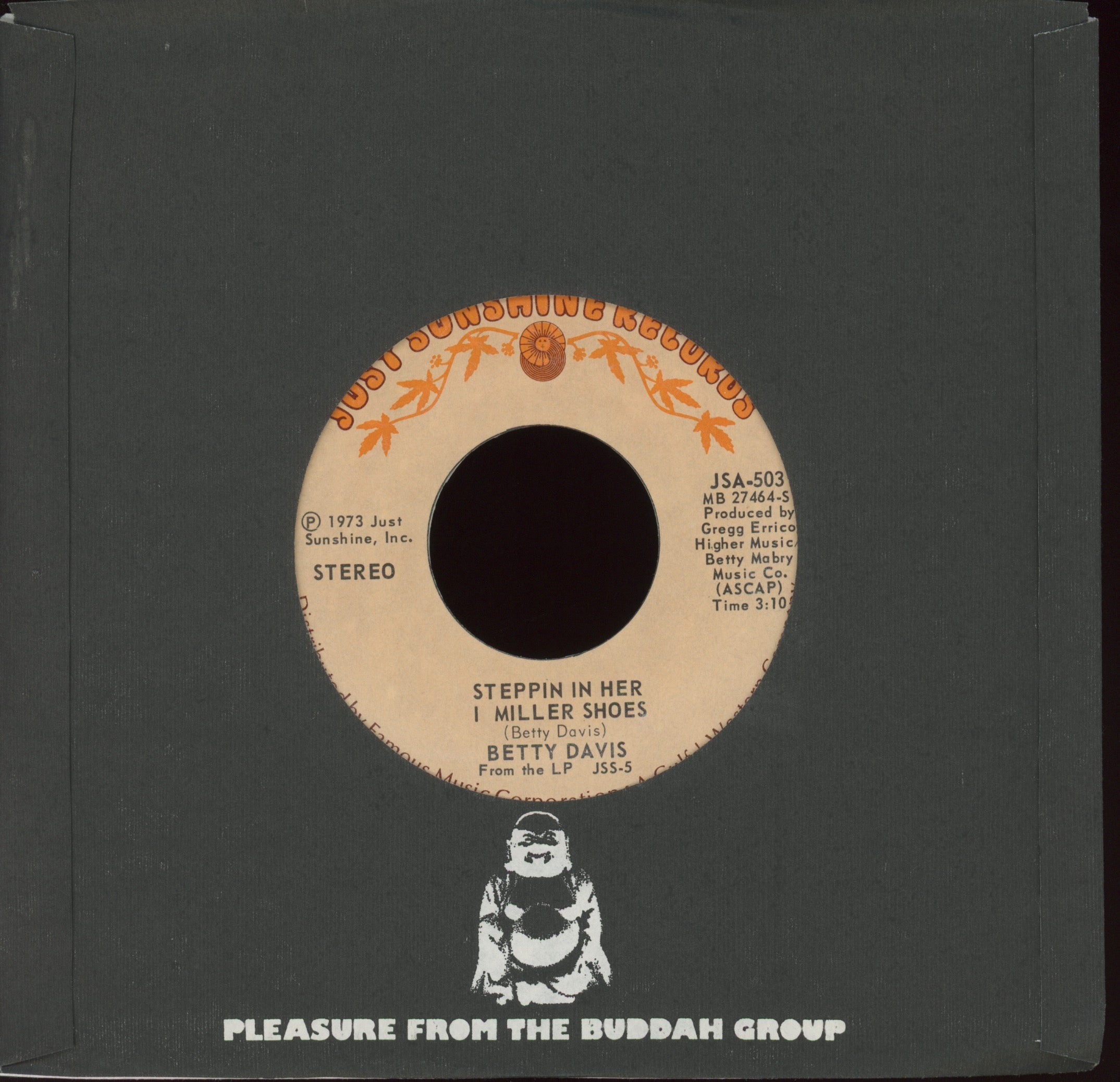 Betty Davis - If I'm In Luck I Might Get Picked Up on Just Sunshine