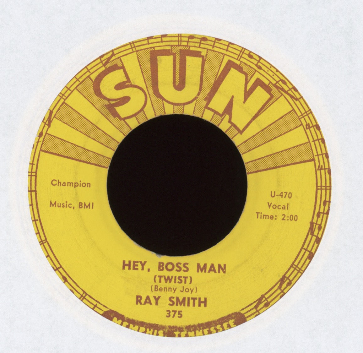 Ray Smith - Candy Doll / Hey Boss Man on Sun