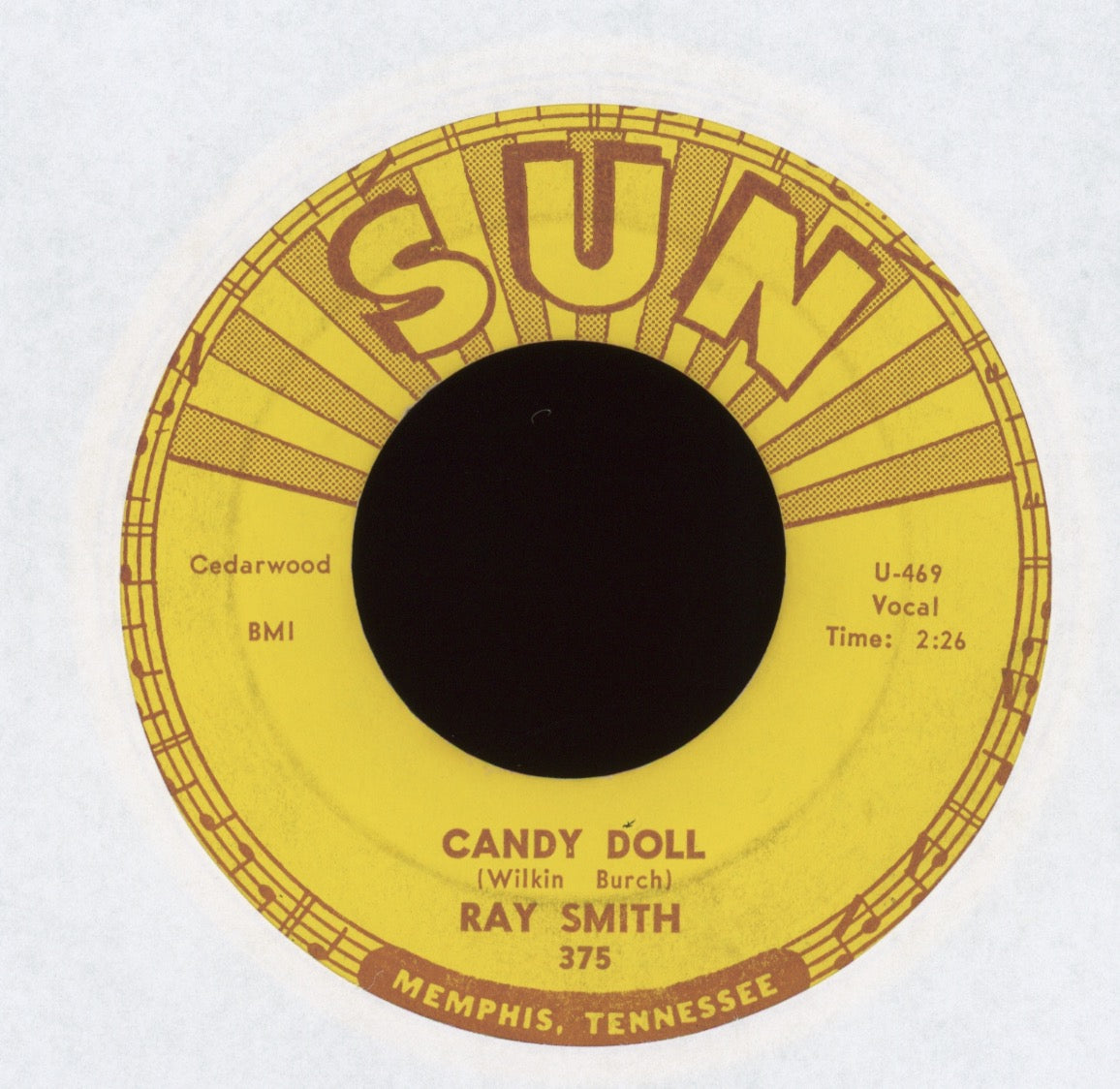 Ray Smith - Candy Doll / Hey Boss Man on Sun