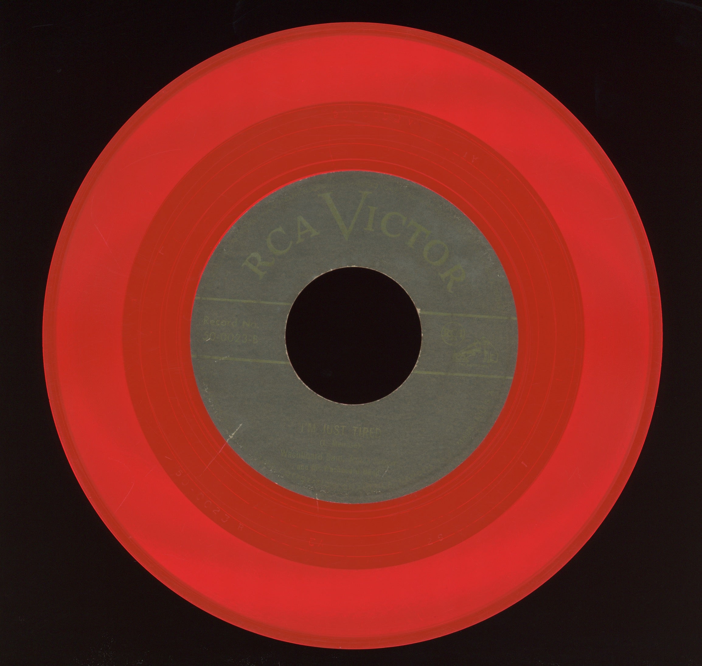 Washboard Sam - I'm Just Tired on RCA Orange Vinyl