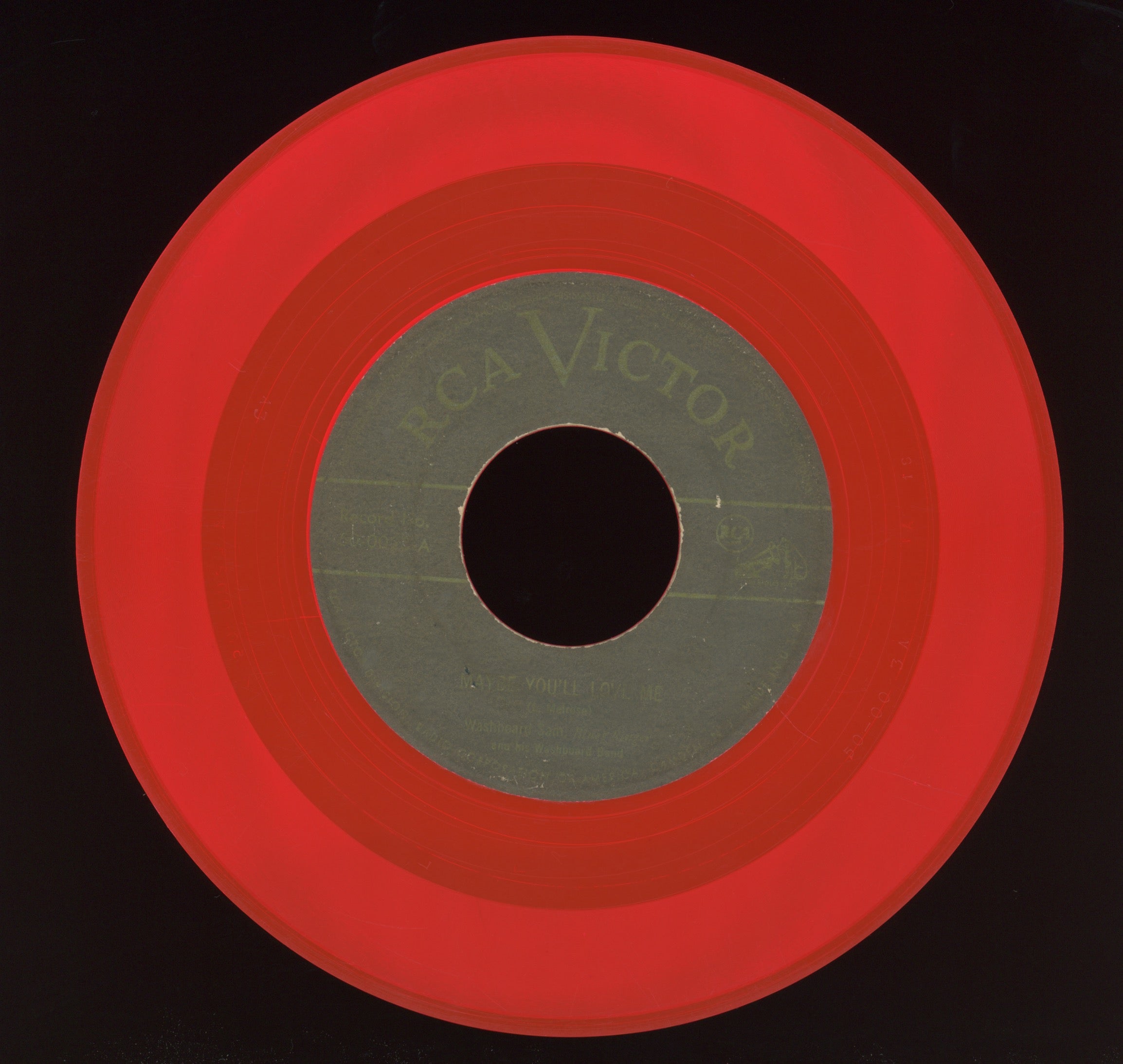 Washboard Sam - I'm Just Tired on RCA Orange Vinyl