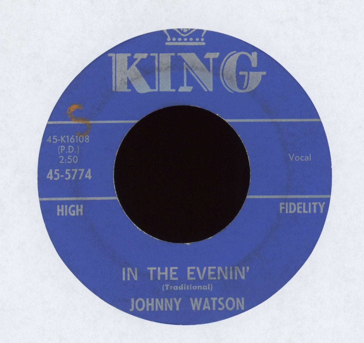 Johnny Guitar Watson - Gangster Of Love on King