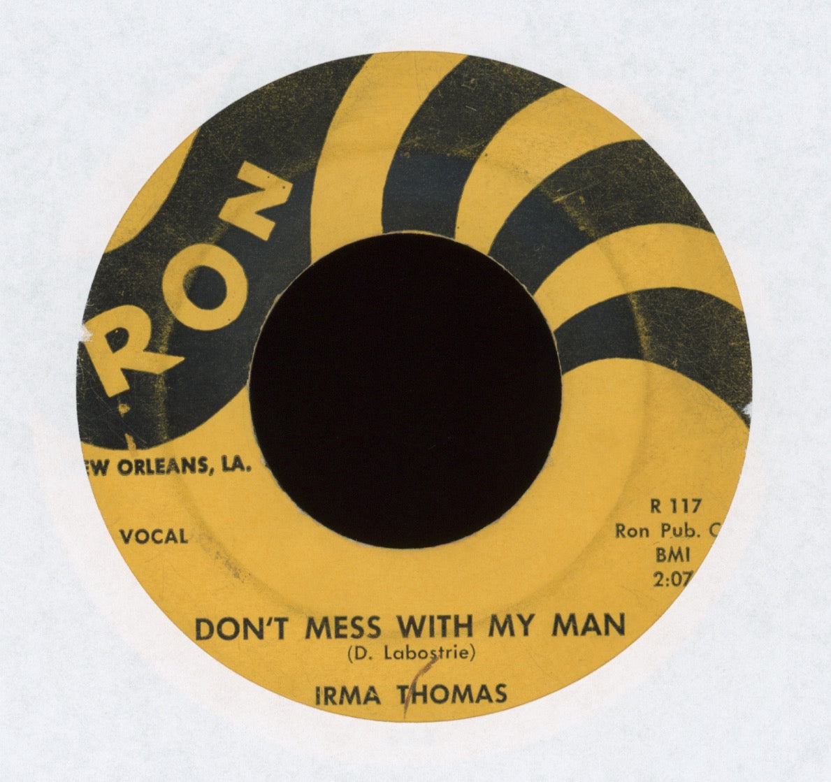 Irma Thomas - Don't Mess With My Man on Ron
