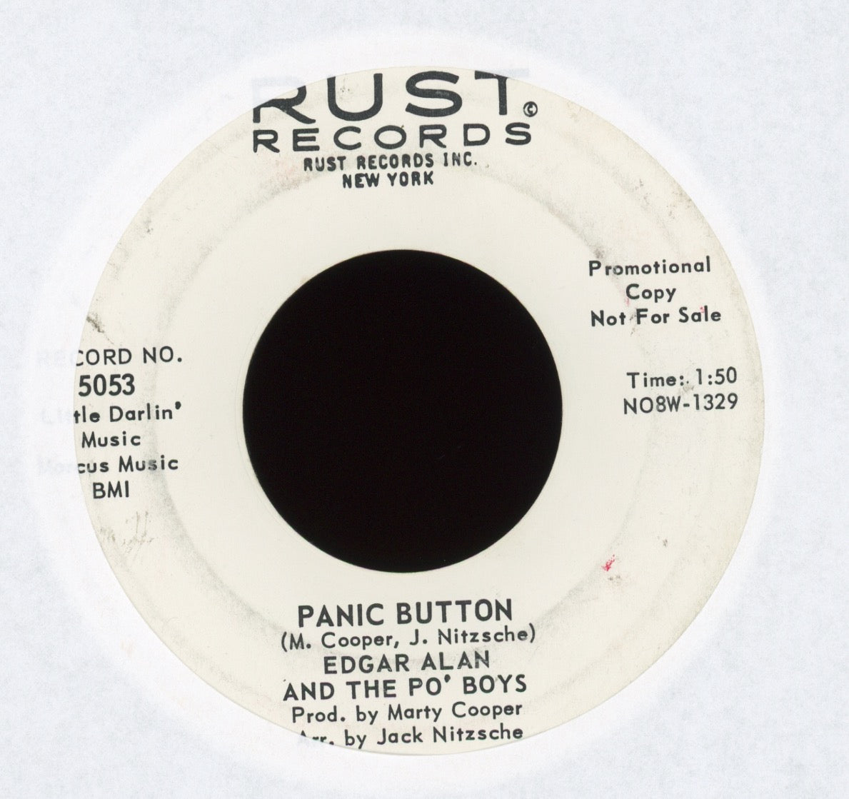 Edgar Alan And The Po' Boys - Panic Button on Rust Promo