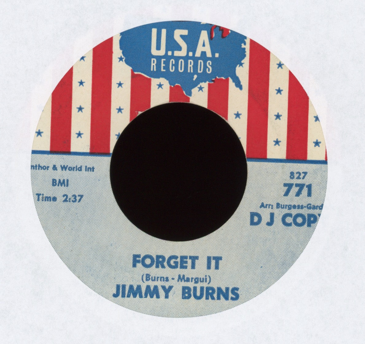 Jimmy Burns - Forget It on U.S.A. Promo