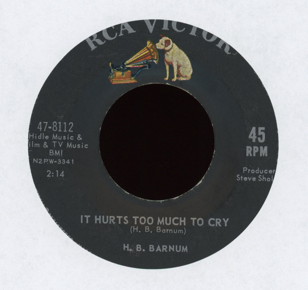 H.B. Barnum - It Hurts Too Much To Cry on RCA