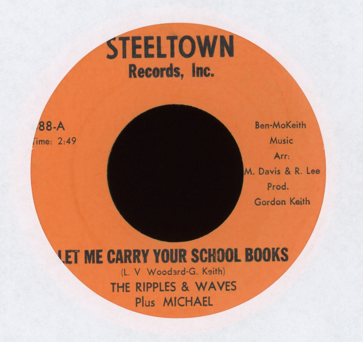 Ripples & Waves Plus Michael - Let Me Carry Your School Books on Steeltown