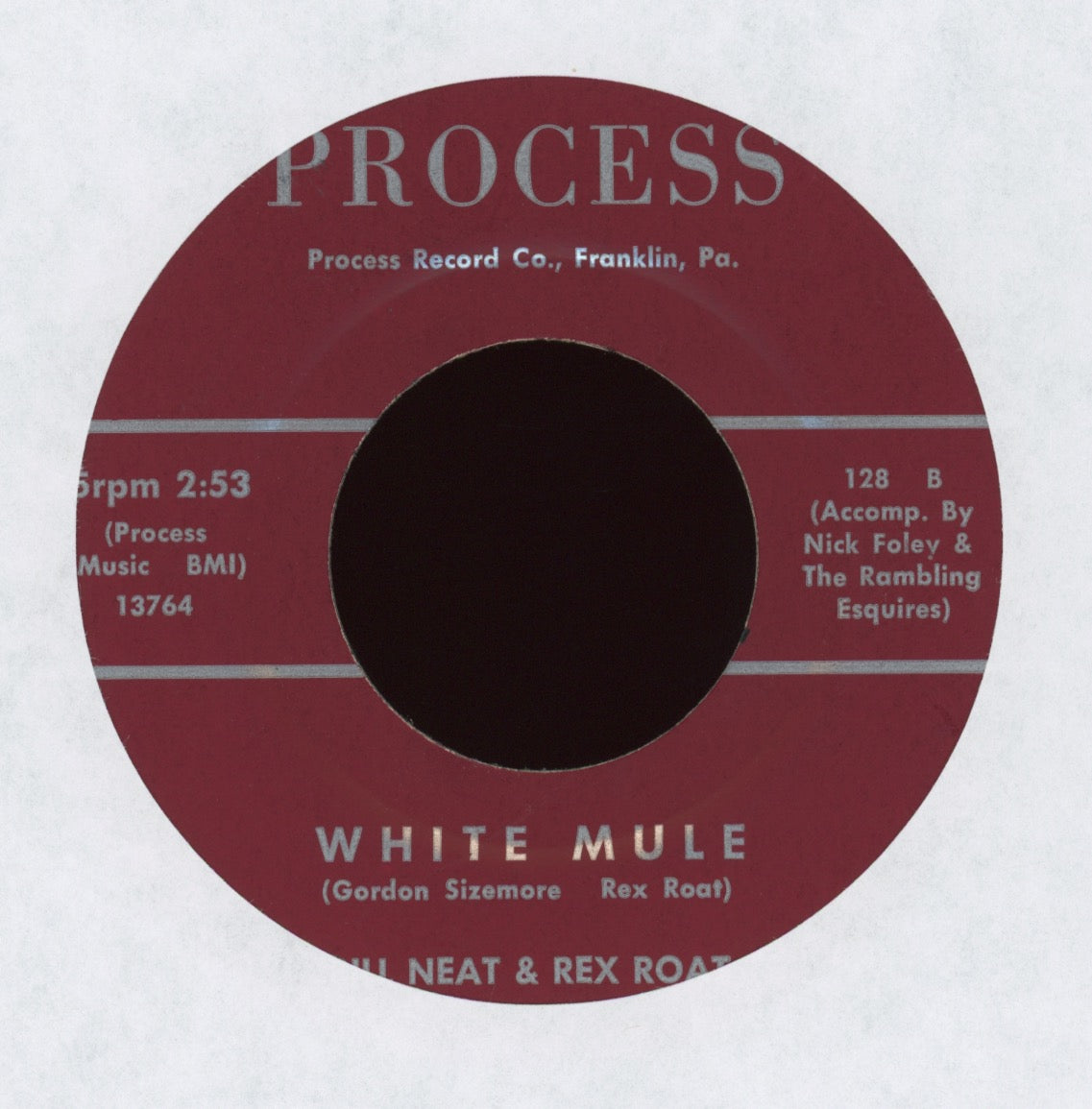 Bill Neat & Rex Roat - White Mule on Process