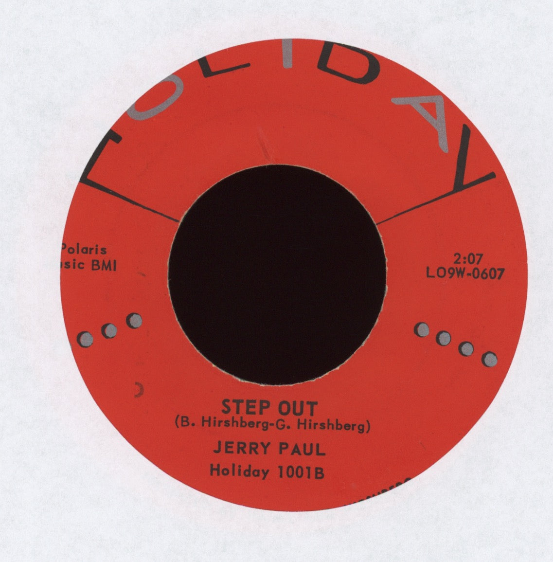 Jerry Paul - Oh Boy/ Step Out on Holiday