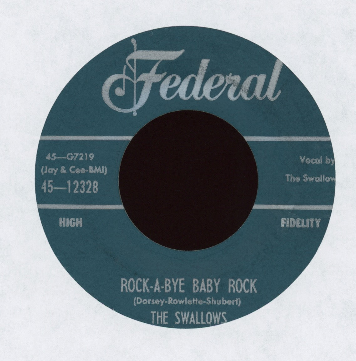 The Swallows - We Want To Rock on Federal