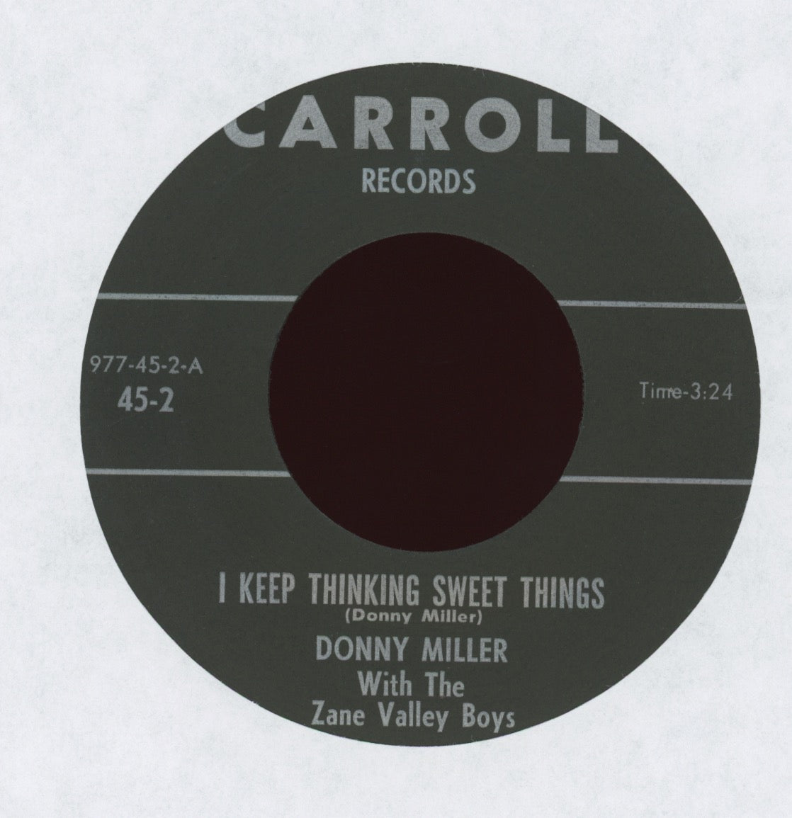 Donny Miller - Alone With You on Carroll
