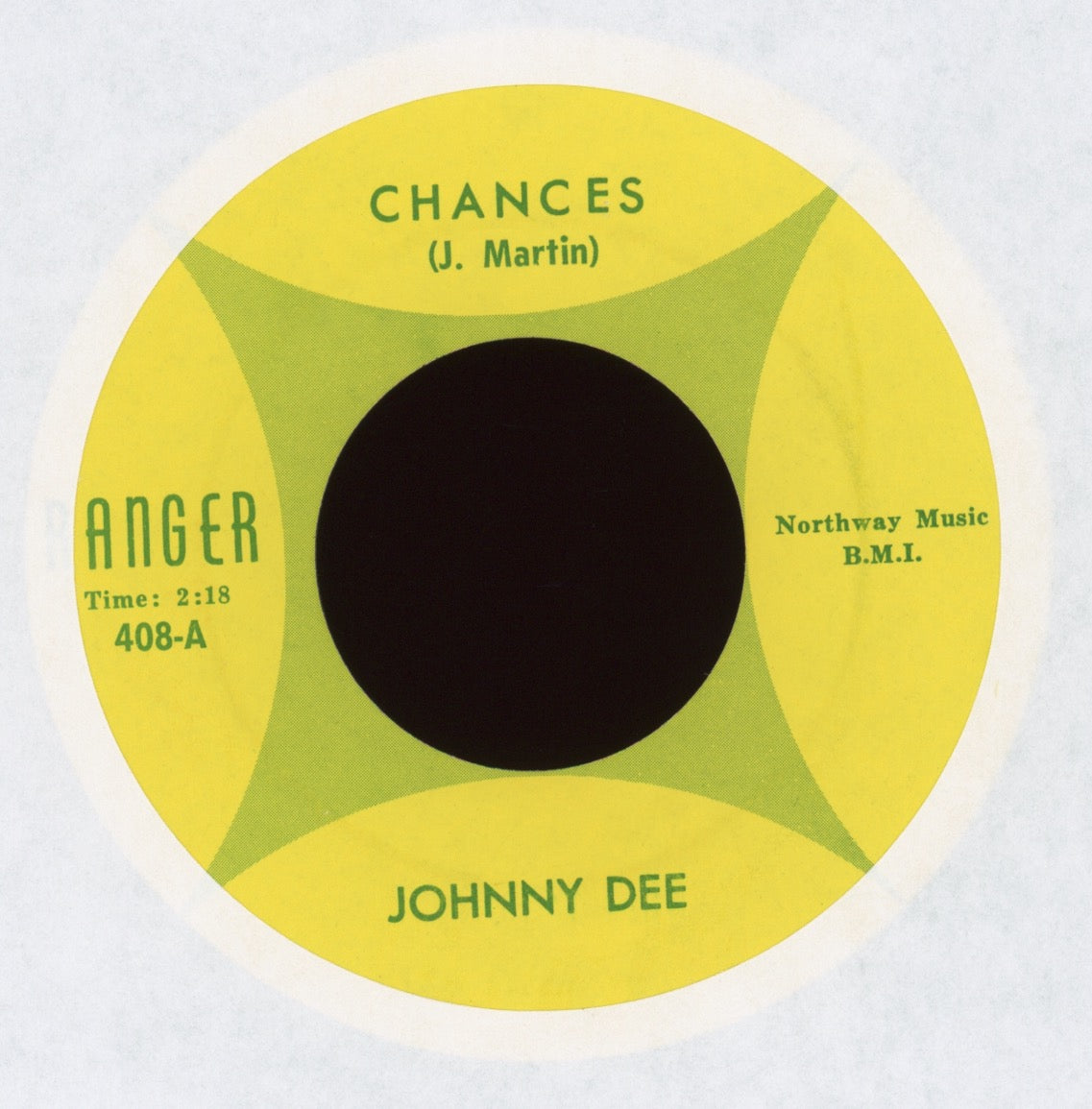 Johnny Dee - Chances on Ranger