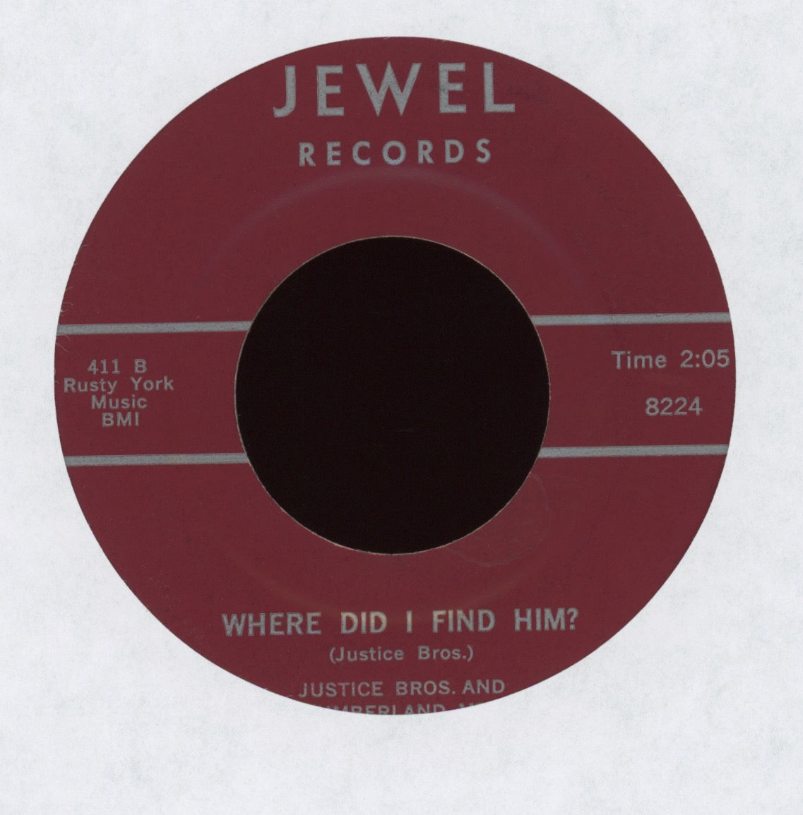 Justice Bros & The Cumberland Mountain Boys - Where Did I Find Him on Jewel