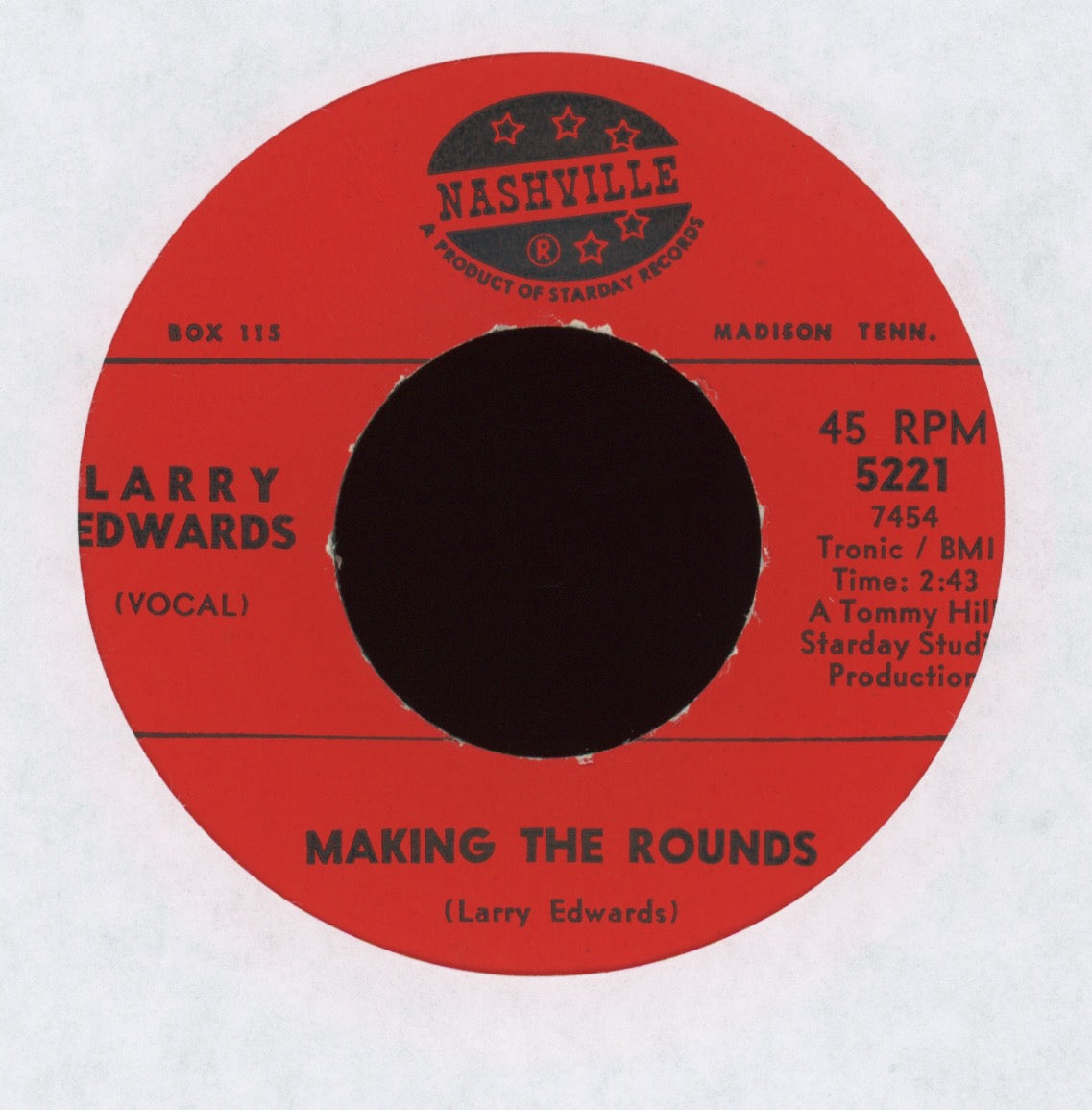 Larry Edwards - Making the Rounds on Nashville