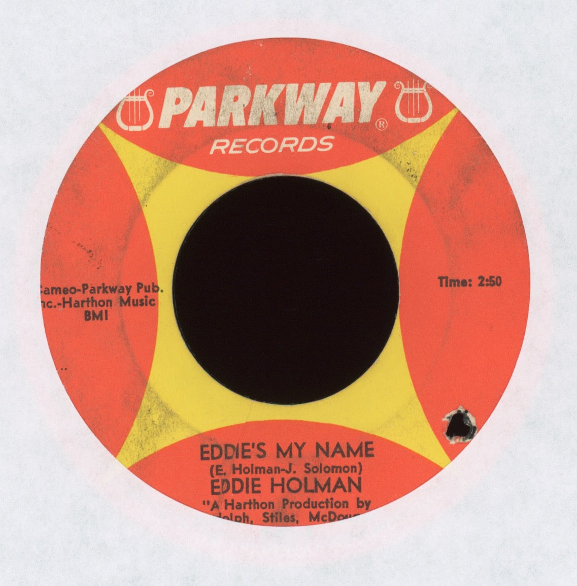 Eddie Holman -Eddie's My Name on Parkway