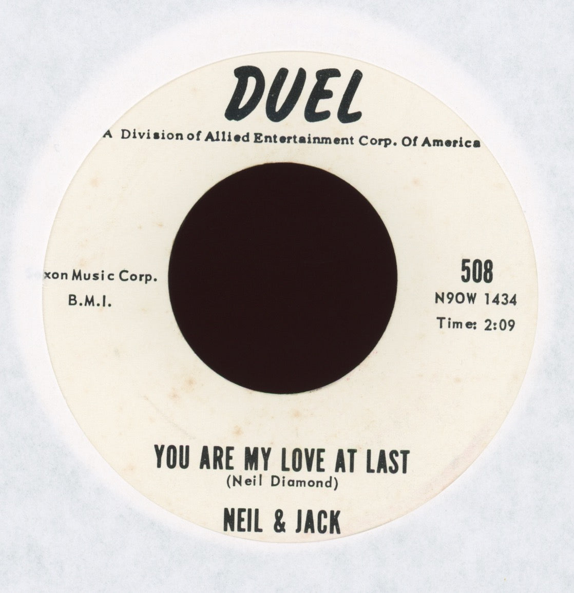 Neil & Jack - You Are My Love At Last on Duel