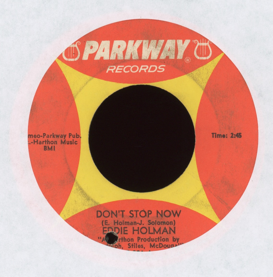 Eddie Holman -Eddie's My Name on Parkway