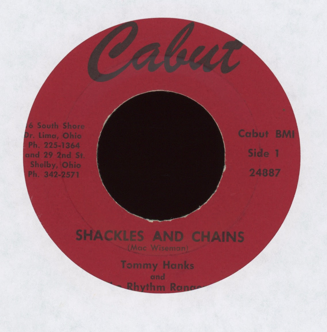 Tommy Hanks - Shackles And Chains on Cabut