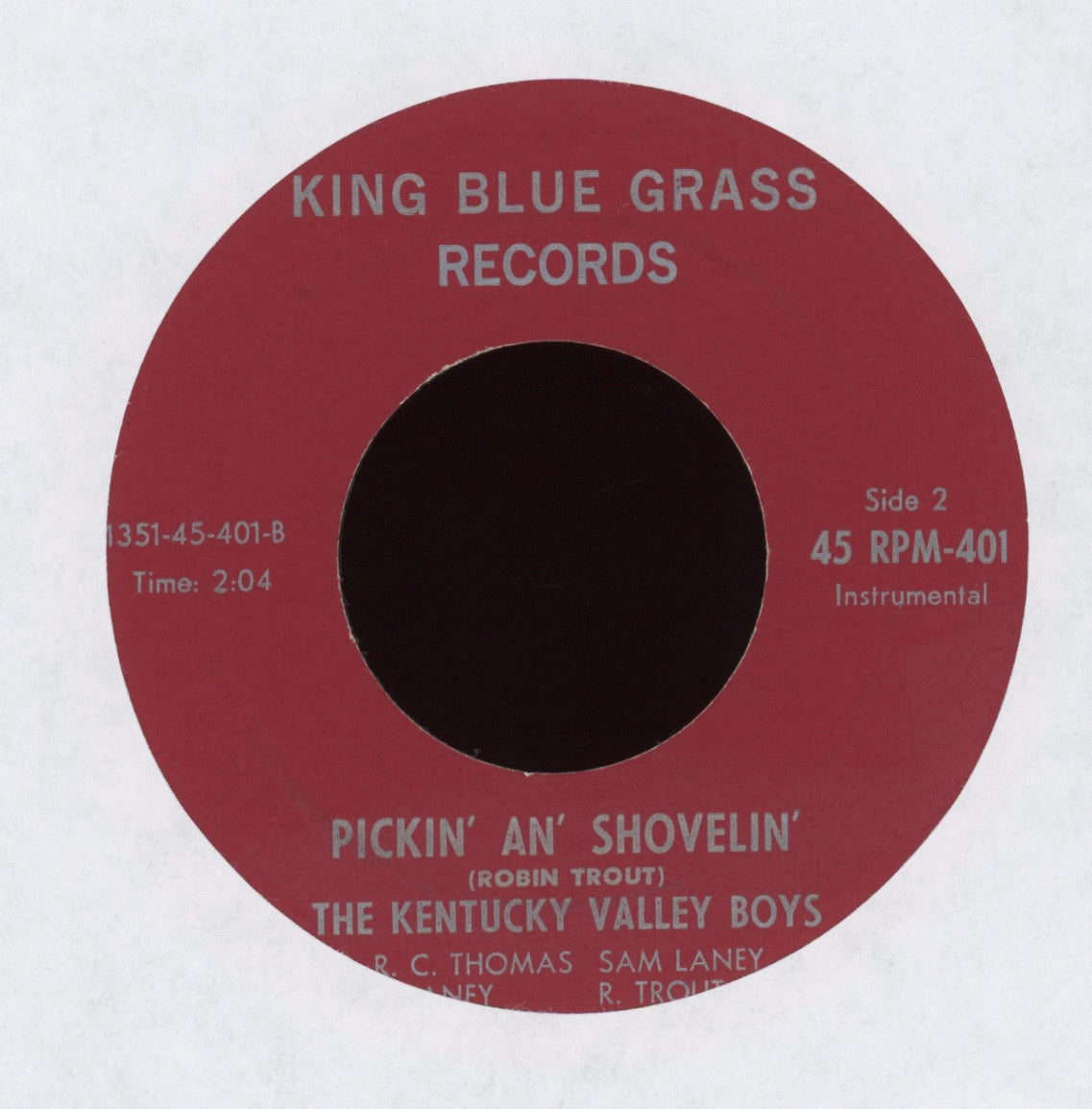 Kentucky Valley Boys - Blue Kentucky Mountains on King Blue Grass